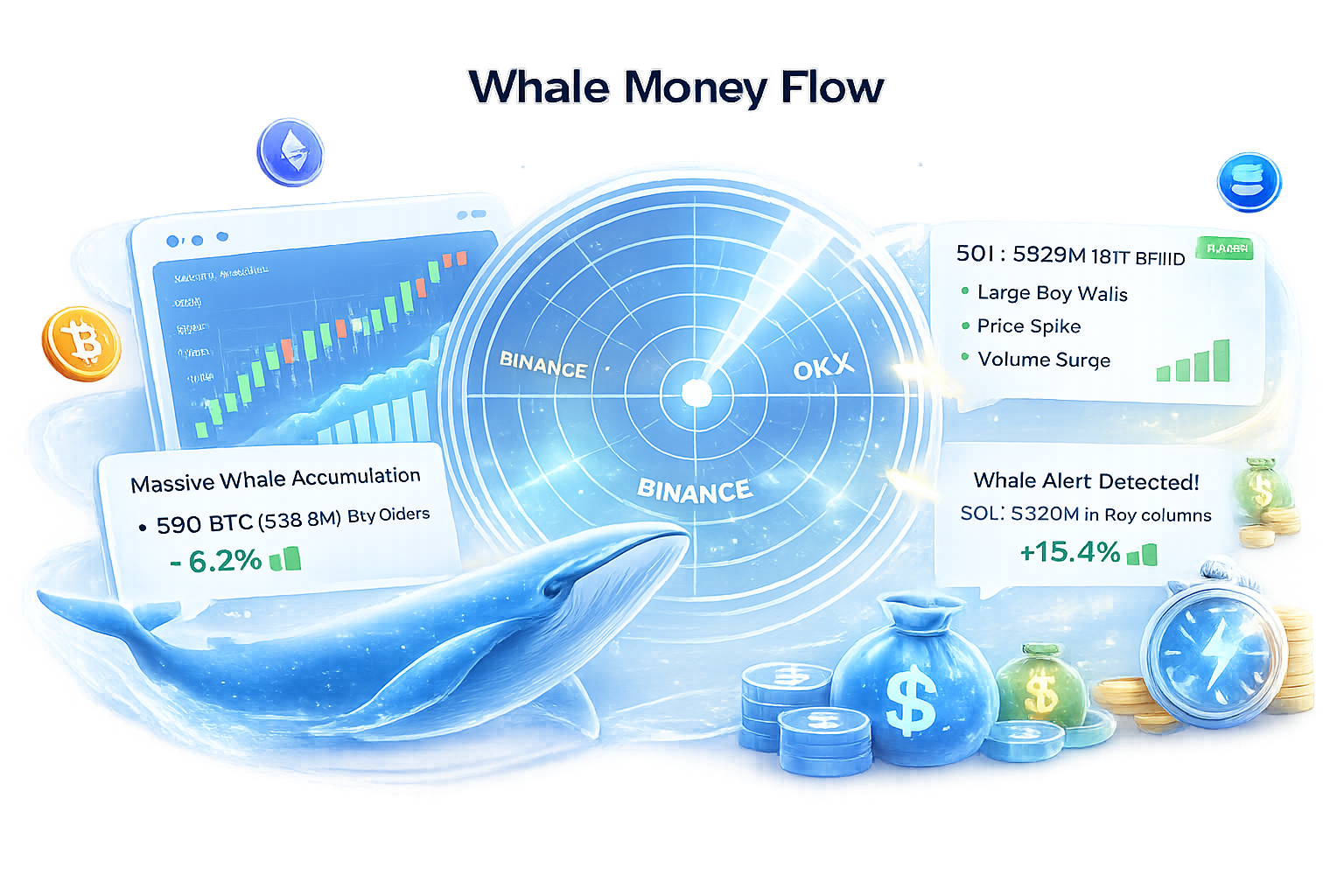 Whale flow tracking